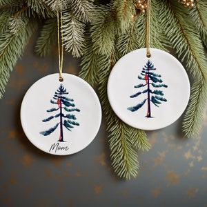 In Loving Memory Memorial Ornament/ Cardinal Memorial Christmas Ornament / Remembrance Tree Of Life Ornament/ Name Ornament/ Christmas Gift