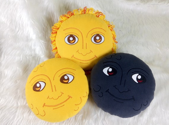 emoji face pillow