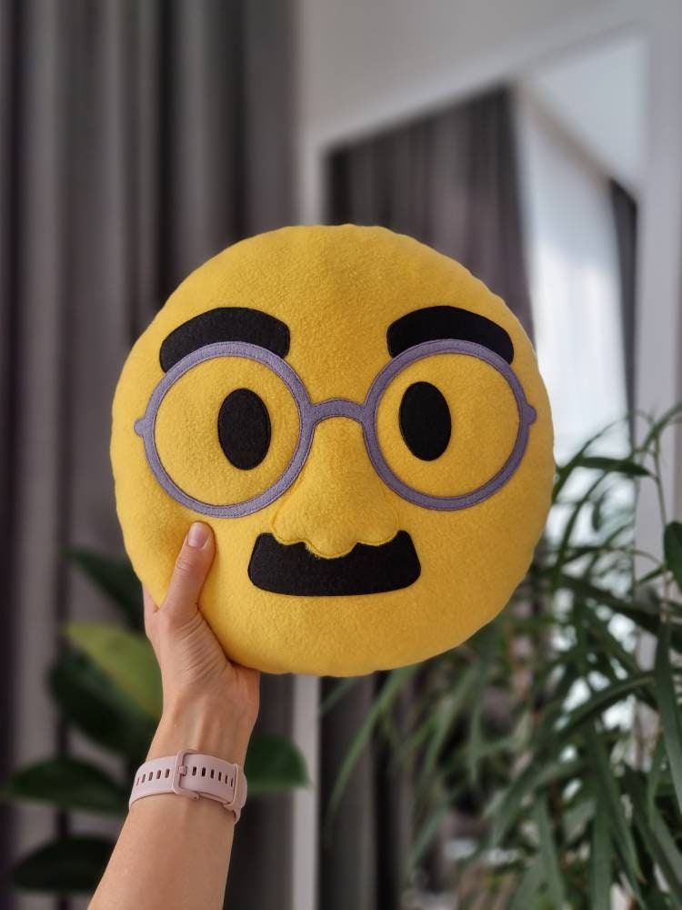 Woozy Face Emoji Pillow Drunk Face Custom Emojis 