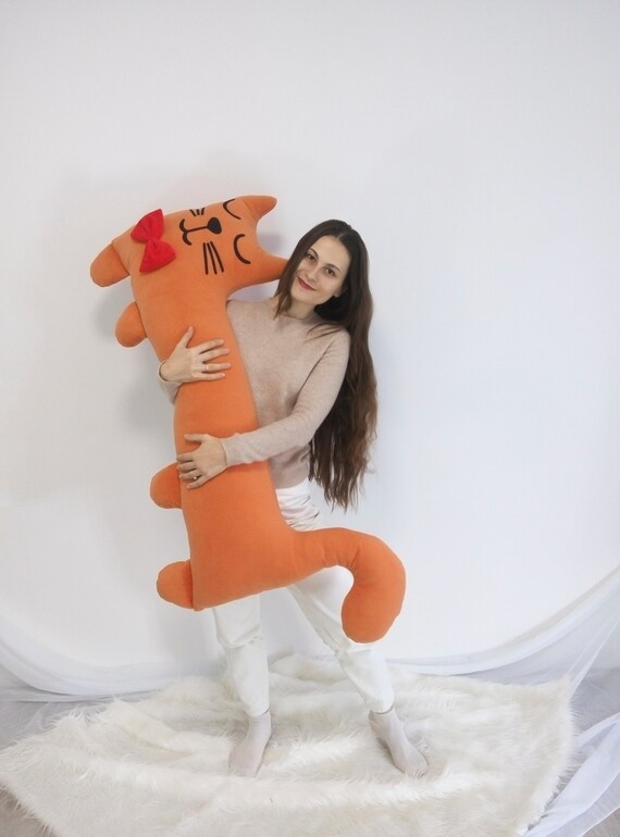 giant cat body pillow