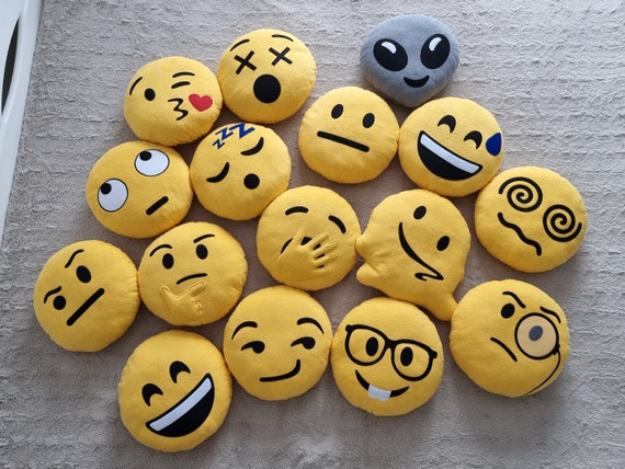 Cool emoji clearance pillow