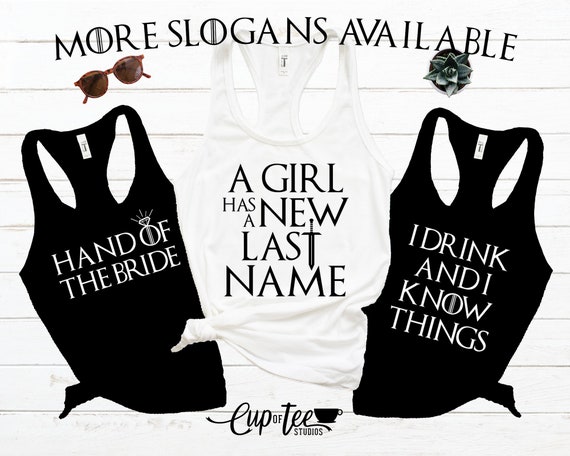 game of thrones bridesmaid shirts