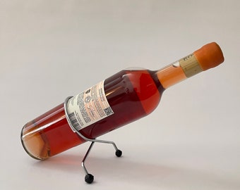 Vintage German Chrome Wine Bottle Holder