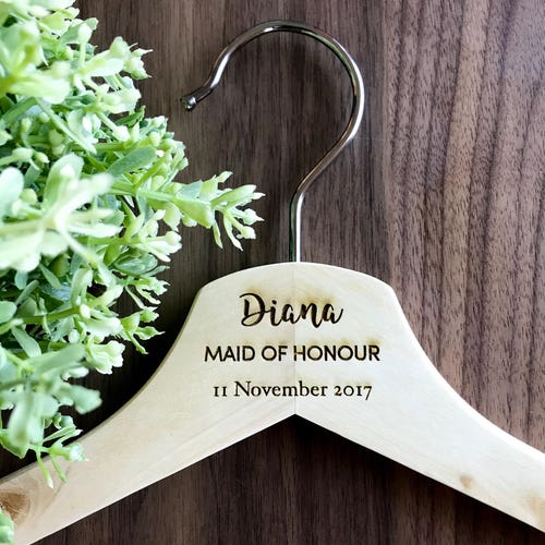 Personalised Wedding Coat Hangers Calligraphy Coat Hangers Etsy Australia