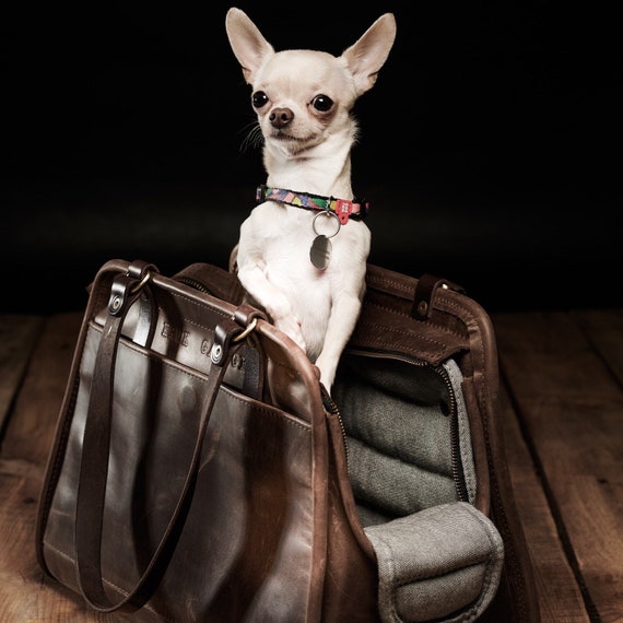 Buy Dog Carrier Purse Leather Pet Tote Dog Bag Small Dog Carrier