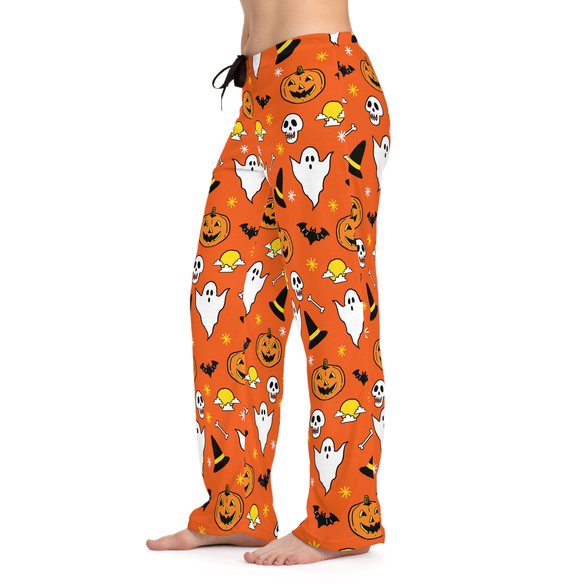 Women Pajama Pants Lounge Pants Long Stretch Comfy Sleepwear Halloween  Zombie Black at  Women's Clothing store