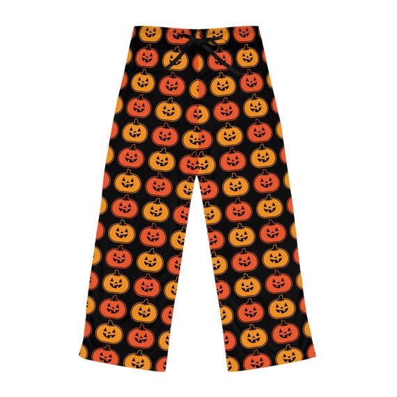 Jack O Lantern Pajamas Fall Pajamas Halloween Pajama Pants Halloween Pjs Spooky Pajama Pants Fall Clothes Halloween Family Pajamas Etsy UK