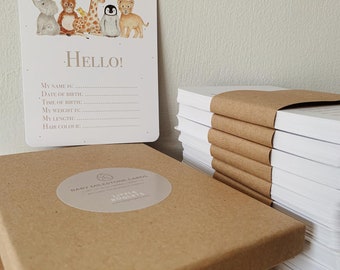 Baby Milestone Card Set, Baby Shower Gift, Monthly Milestone Set, Milestone Cards, Baby's First Year