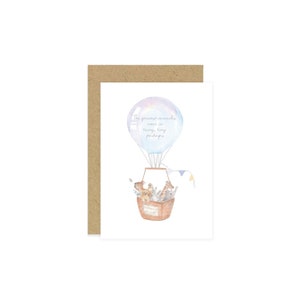 Premature Baby Card, Welcome to The World Card, New Baby Card, Premature Baby, Miracle Card, Hello Little One Card image 1