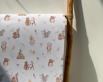 Papier do pakowania prezentów dla dzieci – „All the Things You Can Wrap”