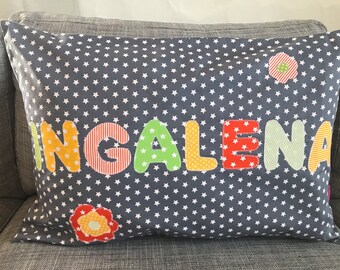 Name cushions