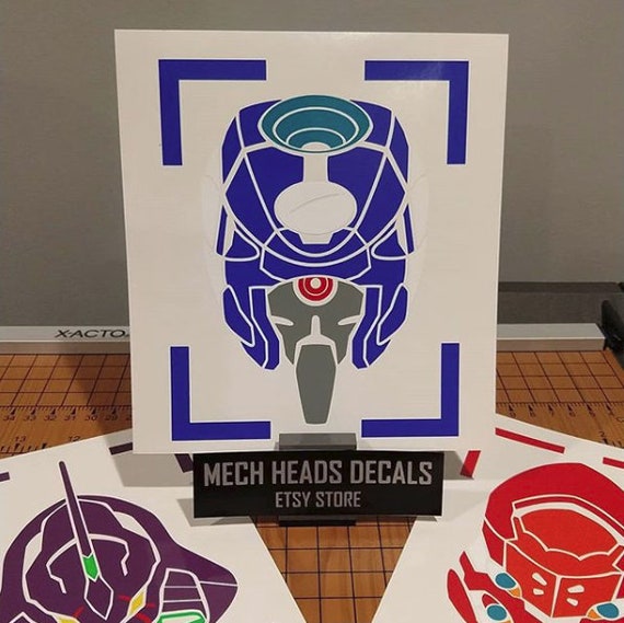 Eva Unit 00 Vinyl Decal For Car Laptop Tablet Water Bottle Etsy