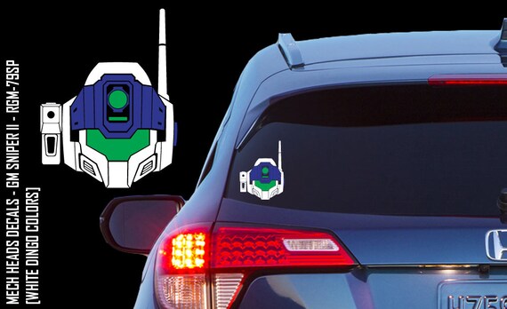 Gm Sniper Ii White Dingo Colors Vinyl Decal For Cars Image 0