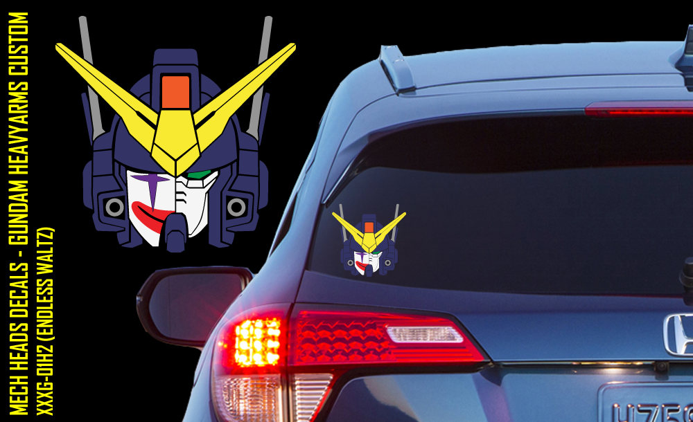 Gundam Heavyarms Custom Vinyl Decal for Cars Laptops Etsy