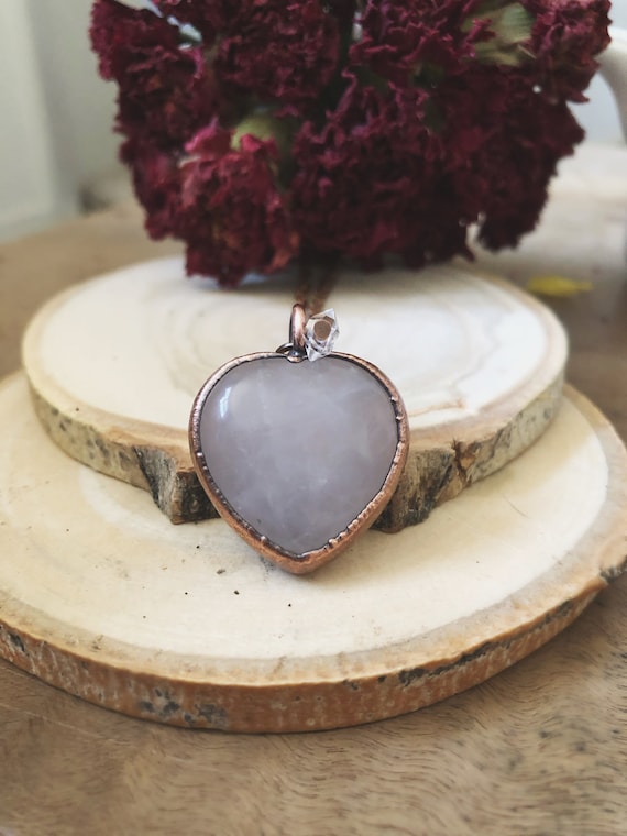 Pendentif Artisanal Unique - Pièces De Montre Recyclées, Diamant Herkimer Et Obsidienne