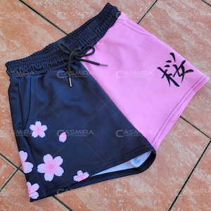 Sakura Flower Shorts (made to order)