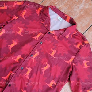 Homestuck Crocodile Hawaiian Button Up shirt (made to order)