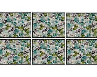 Eucalyptus Notecards, Blank Botanical Cards with Envelopes, Plant Lover Gift, Set of 6