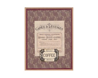 Coffee Birthday Card For Him With Vintage Design