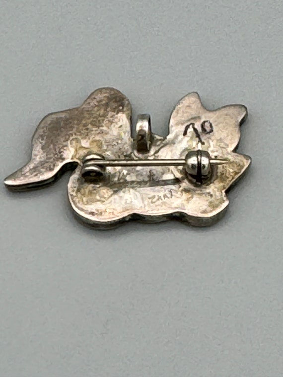 Eva Etsace Zuni Swan Pin/Pendant - image 6