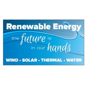 Renewable Energy 25 Magnets Set Wind Solar Thermal Water Climate Change