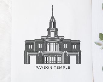 Payson Utah Temple (LDS) SVG Bundle