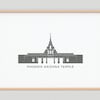 Boise Idaho Temple LDS Printable Icon - Etsy