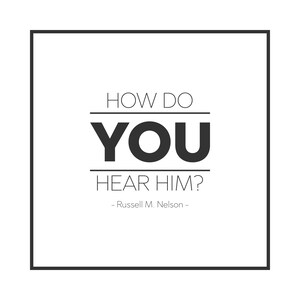 How Do You Hear Him Printable Quote - Etsy