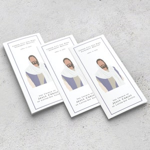 Programme de la réunion de Sainte-Cène | 3 volets | 8,5 x 11