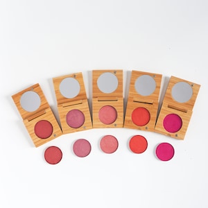Pressed Mineral Blush | vegan | plastic free | zero waste | sustainable makeup
