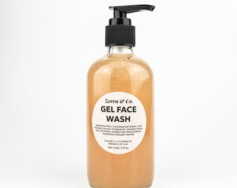 Gel Face Wash | cleanser | vegan | cruelty-free | refillable | zero waste skincare