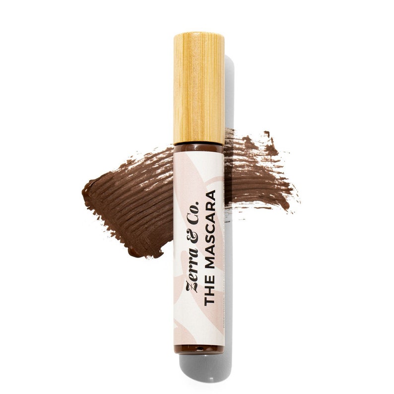 The Mascara vegan refillable zero waste sustainable makeup Dark Brown