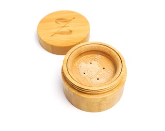 Polvos fijadores / veganos / cero residuos / sin plástico / envase compostable / libres de crueldad animal / sin talco / matificantes