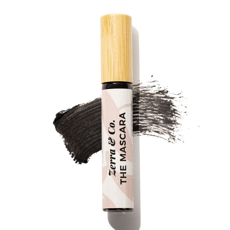 The Mascara vegan refillable zero waste sustainable makeup Black
