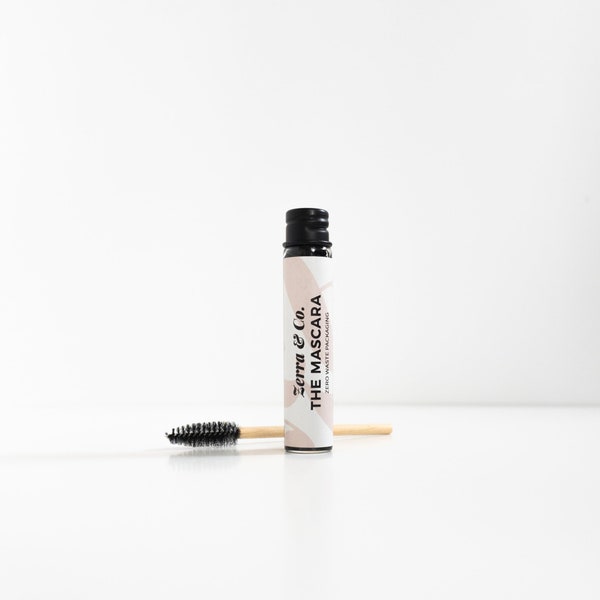 The Mascara - Zero Waste Packaging | vegan | plastic free | zero waste | sustainable makeup