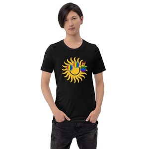 Have A Gay Day Shirt, LGBTQ, Fun Gay Shirt, Rainbow Gift, Gay Gift, Fun T Shirt, Gay Pride, Short-Sleeve Black Unisex T-Shirt