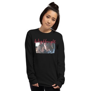 WayHaught Shirt, Nicole haught, Waverly Earp, Name Mash-up, Photo of Waverly and Nicole, Men’s Long Plain Sleeve Black Shirt