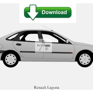 Renault Laguna Colour Vector File - .SVG, .PDF, .Png