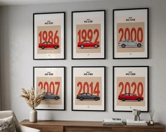 POSTER - M3 Collection (Various Sizes).