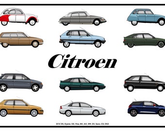 A2 POSTER - CITROEN Collection