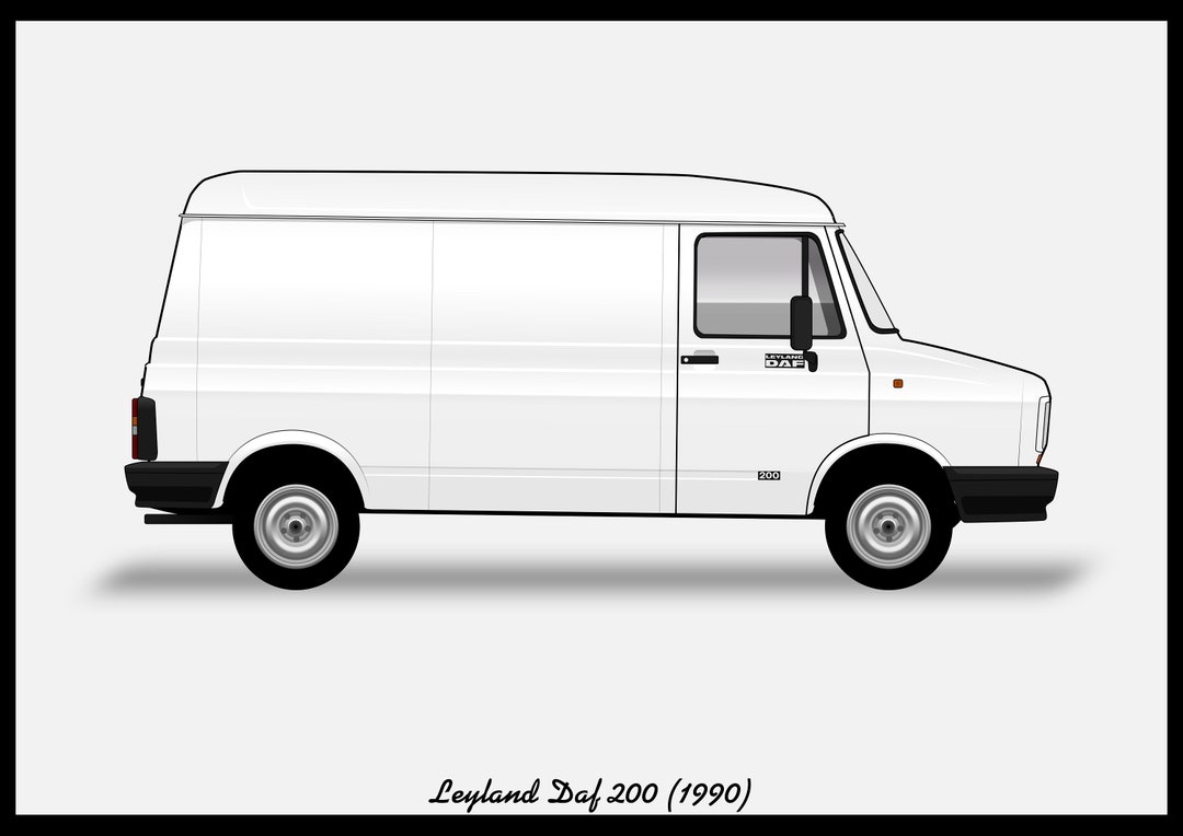 LEYLAND DAF 200 Colour Vector File Download .PDF, .svg, .png Etsy