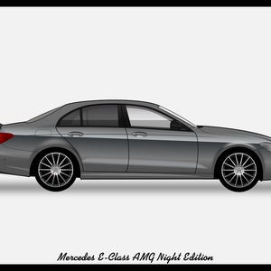 MERCEDES W213 E-Class - Colour Vector File Download - .PDF, .Svg, .Png