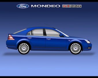 PÓSTER - FORD MONDEO ST220