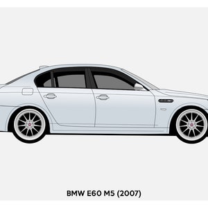 A4 A3 A2 sizes POSTER BMW E24 NEON - Art Print Car 80/'s Style Tron