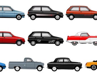 Austin - ** BUY 4 GET A 5th FREE ** Colour Vector File Download - .Pdf, .Png, .svg