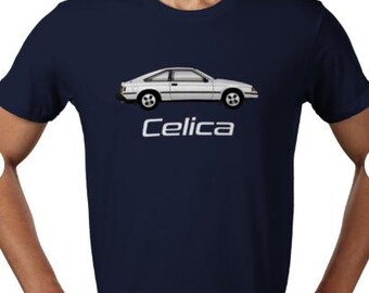 TOYOTA CELICA T-SHIRT - Various Models - Men's - Grey / Red / Navy / Black Options
