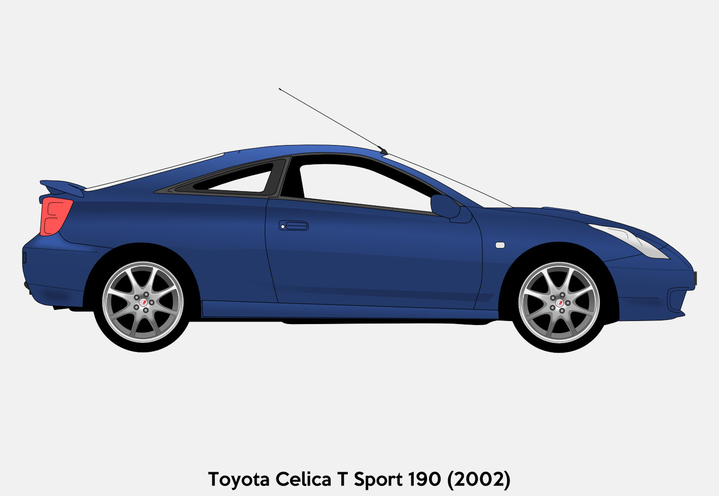 Toyota celica art