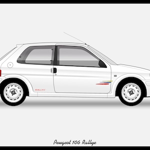 Kit Peugeot Shell type 106 Rallye Phase 1 - STICK AUTO