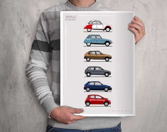 POSTER - CITROEN Evolution - Colour