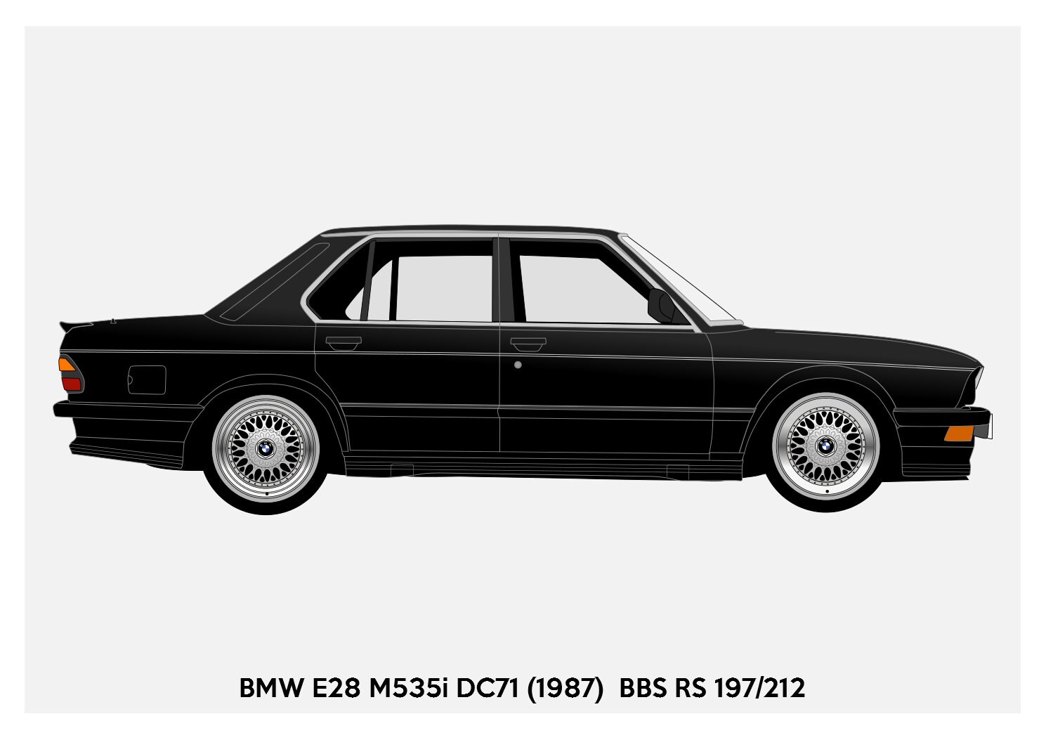 Poster Bmw E28 M535i Zwarte Vector Kunst Etsy Poster Bmw E28 M535i Zwarte Vector Kunst Etsy